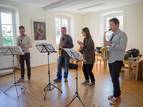 Quelle: Musikschule Offenburg/Ortenau Big Band Surprise, Peter Stöhr, Karolina Strassmayer, Steffen Kuehn